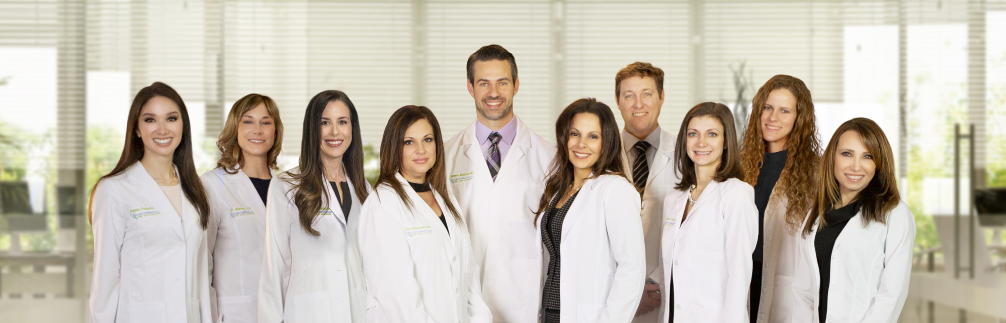 Group photo of Allied Derm doctors